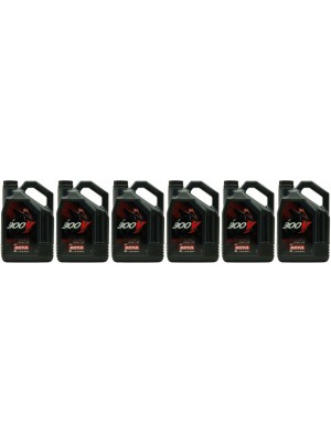 Motul 300V Factory Line Road Racing 5W-40 Motorrad Motoröl 6x 4l = 24 Liter