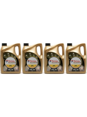 TOTAL Quartz Ineo L Life 5W-30 VW504 00/507 00 Longlife-3 Motoröl 4x5 = 20 Liter