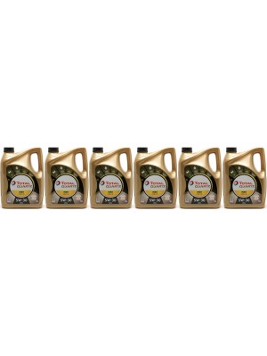 TOTAL Quartz Ineo L Life 5W-30 VW504 00/507 00 Longlife-3 Motoröl 6x5 = 30 Liter