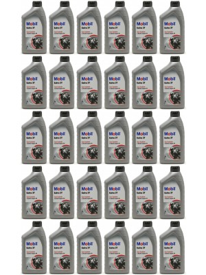 Mobil Extra 2T teilsynthetisches Motorrad Motoröl 30x 1l = 30 Liter
