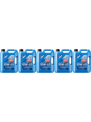 Liqui Moly 1301 Super Leichtlauföl 10W-40 Diesel & Benziner Motoröl 5x5=25 Liter