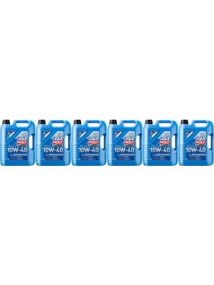 Liqui Moly 1301 Super Leichtlauföl 10W-40 Diesel & Benziner Motoröl 6x5=30 Liter