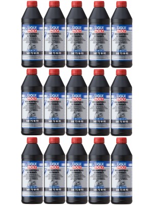 Liqui Moly 4434 Hochleistungs Getriebeöl GL4+ (GL4/GL5) 75W-90 15x 1l = 15 Liter