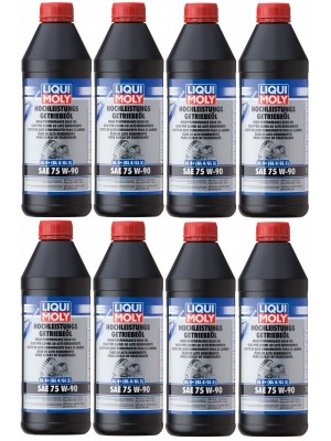 Liqui Moly 4434 Hochleistungs Getriebeöl GL4+ (GL4/GL5) 75W-90 8x 1l = 8 Liter