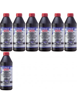 Liqui Moly 1414 Vollsynthetisches Getriebeöl GL5 SAE 75W-90 7x 1l = 7 Liter