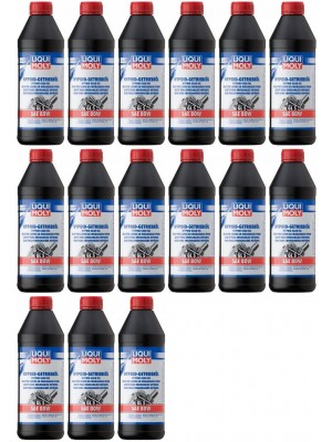 Liqui Moly 1025 Hypoid Getriebeöl GL5 SAE 80W 15x 1l = 15 Liter