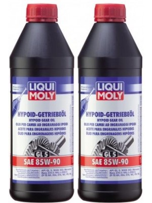 Liqui Moly 1035 Hypoid Getriebeöl GL5 SAE 85W-90 2x 1l = 2 Liter