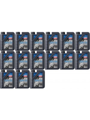 Liqui Moly 1500 Motorbike 4T 20W-50 Motorrad Motoröl Street 15x 1l = 15 Liter
