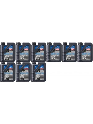 Liqui Moly 1500 Motorbike 4T 20W-50 Motorrad Motoröl Street 9x 1l = 9 Liter