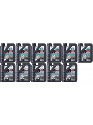Liqui Moly 1521 Racing 4T 10W-40 Motorrad Motoröl 11x 1l = 11 Liter