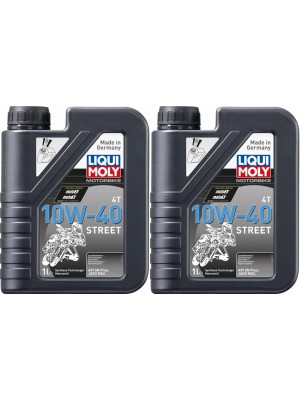 Liqui Moly 1521 Racing 4T 10W-40 Motorrad Motoröl 2x 1l = 2 Liter