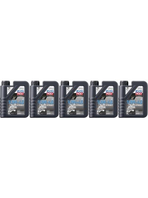 Liqui Moly 1521 Racing 4T 10W-40 Motorrad Motoröl 5x 1l = 5 Liter