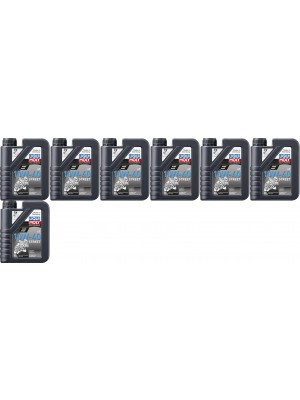 Liqui Moly 1521 Racing 4T 10W-40 Motorrad Motoröl 7x 1l = 7 Liter