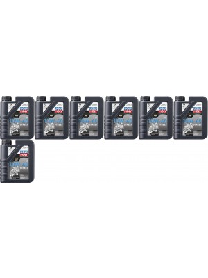 Liqui Moly 1521 Racing 4T 10W-40 Motorrad Motoröl 7x 1l = 7 Liter