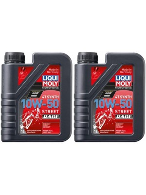 Liqui Moly 1502 Racing Synth 4T 10W-50 Motorrad Motoröl 2x 1l = 2 Liter