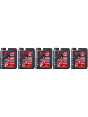 Liqui Moly 1502 Racing Synth 4T 10W-50 Motorrad Motoröl 5x 1l = 5 Liter