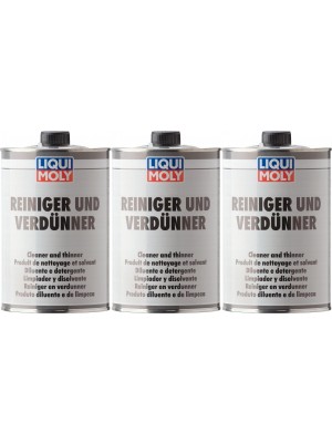 Liqui Moly 6130 Reiniger und Verdünner 3x 1l = 3 Liter