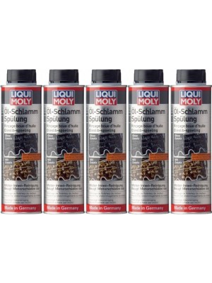 Liqui Moly 5200 Öl Schlamm Spülung 5x 300 Milliliter