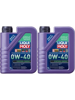 Liqui Moly 1360 Synthoil Energy 0W-40 Motoröl 2x 1l = 2 Liter