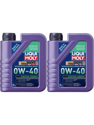 Liqui Moly 1360 Synthoil Energy 0W-40 Motoröl 2x 1l = 2 Liter