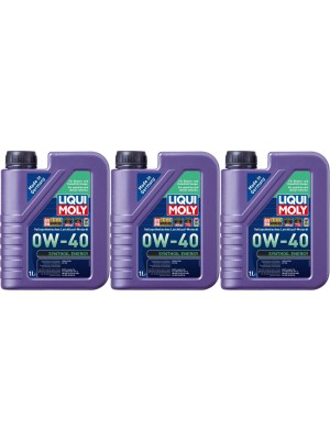 Liqui Moly 1360 Synthoil Energy 0W-40 Motoröl 3x 1l = 3 Liter