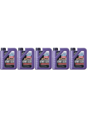 Liqui Moly 1306 Synthoil High Tech 5W-40 Motoröl 5x 1l = 5 Liter