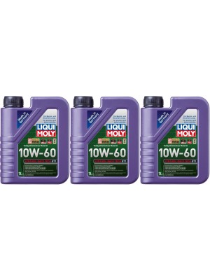 Liqui Moly 1390 Synthoil Race Tech GT1 10W-60 Motoröl 3x 1l = 3 Liter