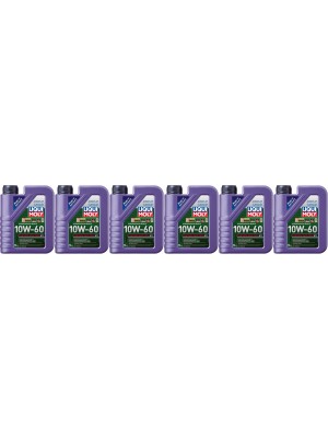 Liqui Moly 1390 Synthoil Race Tech GT1 10W-60 Motoröl 6x 1l = 6 Liter