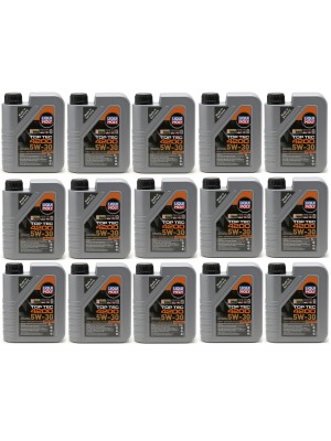 Liqui Moly 3706 5W-30 Top Tec 4200 Longlife III Motoröl 15x 1l = 15 Liter