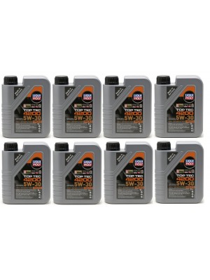 Liqui Moly 3706 5W-30 Top Tec 4200 Longlife III Motoröl 8x 1l = 8 Liter