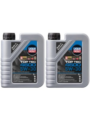 Liqui Moly 3755 5W-30 Top Tec 4600 Motoröl 2x 1l = 2 Liter