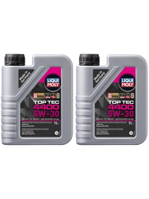 Liqui Moly 3750 5W-30 Top Tec 4400 Motoröl 2x 1l = 2 Liter