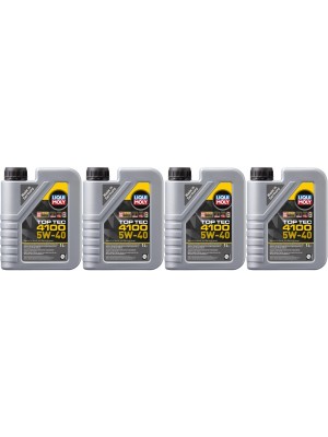 Liqui Moly 3700 Top Tec 4100 5W-40 Motoröl 4x 1l = 4 Liter