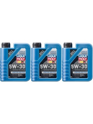 Liqui Moly 1136 Longtime High Tech 5W-30 Motoröl 3x 1l = 3 Liter