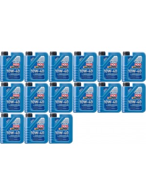 Liqui Moly 1300 Super Leichtlauföl 10W-40 Diesel & Benziner 15x 1l = 15 Liter