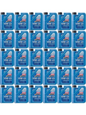 Liqui Moly 1300 Super Leichtlauföl 10W-40 Diesel & Benziner 30x 1l = 30 Liter