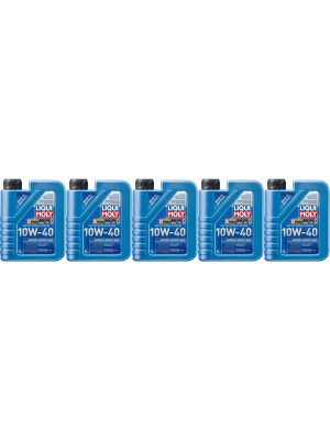 Liqui Moly 1300 Super Leichtlauföl 10W-40 Diesel & Benziner 5x 1l = 5 Liter