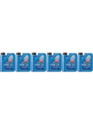 Liqui Moly 1300 Super Leichtlauföl 10W-40 Diesel & Benziner 6x 1l = 6 Liter