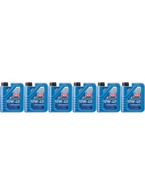 Liqui Moly 1300 Super Leichtlauföl 10W-40 Diesel & Benziner 6x 1l = 6 Liter