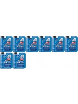 Liqui Moly 1300 Super Leichtlauföl 10W-40 Diesel & Benziner 8x 1l = 8 Liter