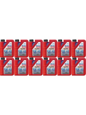 Liqui Moly 1305 Nachfüll Öl 5W-40 Motoröl 12x 1l = 12 Liter
