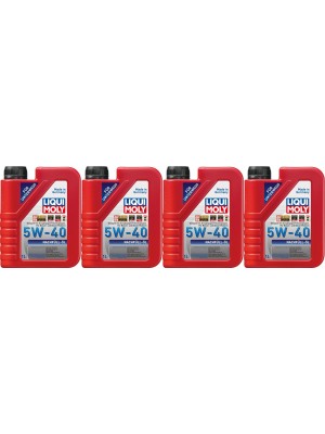 Liqui Moly 1305 Nachfüll Öl 5W-40 Motoröl 4x 1l = 4 Liter