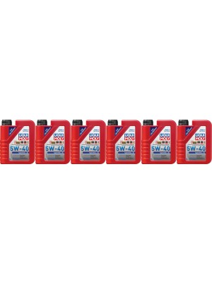 Liqui Moly 1305 Nachfüll Öl 5W-40 Motoröl 6x 1l = 6 Liter