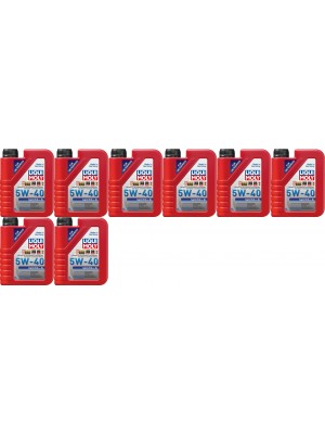 Liqui Moly 1305 Nachfüll Öl 5W-40 Motoröl 8x 1l = 8 Liter