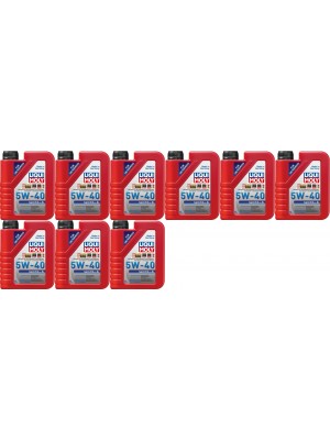 Liqui Moly 1305 Nachfüll Öl 5W-40 Motoröl 9x 1l = 9 Liter