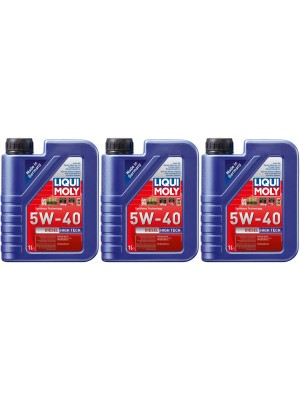 Liqui Moly 1331 Diesel High Tech 5W-40 Motoröl 3x 1l = 3 Liter