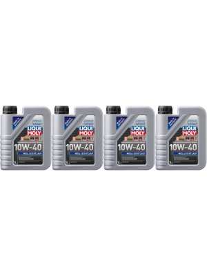 Liqui Moly 1091 MoS2 Leichtlauf Diesel & Benziner 10W-40 4x 1l = 4 Liter