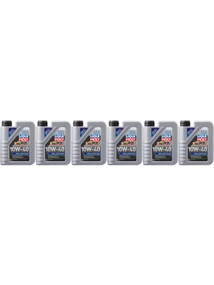 Liqui Moly 1091 MoS2 Leichtlauf Diesel & Benziner 10W-40 6x 1l = 6 Liter