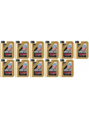 Liqui Moly 1317 Leichtlauf 10W-40 Diesel & Benziner Motoröliter 11x 1l=11 Liter