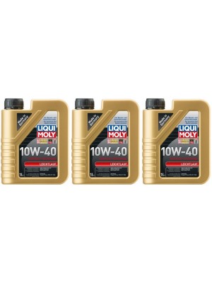 Liqui Moly 1317 Leichtlauf 10W-40 Diesel & Benziner Motoröliter 3x 1l = 3 Liter